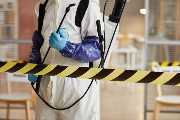 Professional Crime Scene Cleanup technician working in Copiague, NY